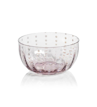 Allred Collaborative - Zodax - Portofino White Dot Condiment Bowl - Portofino White Dot Condiment Bowl - CH-6725