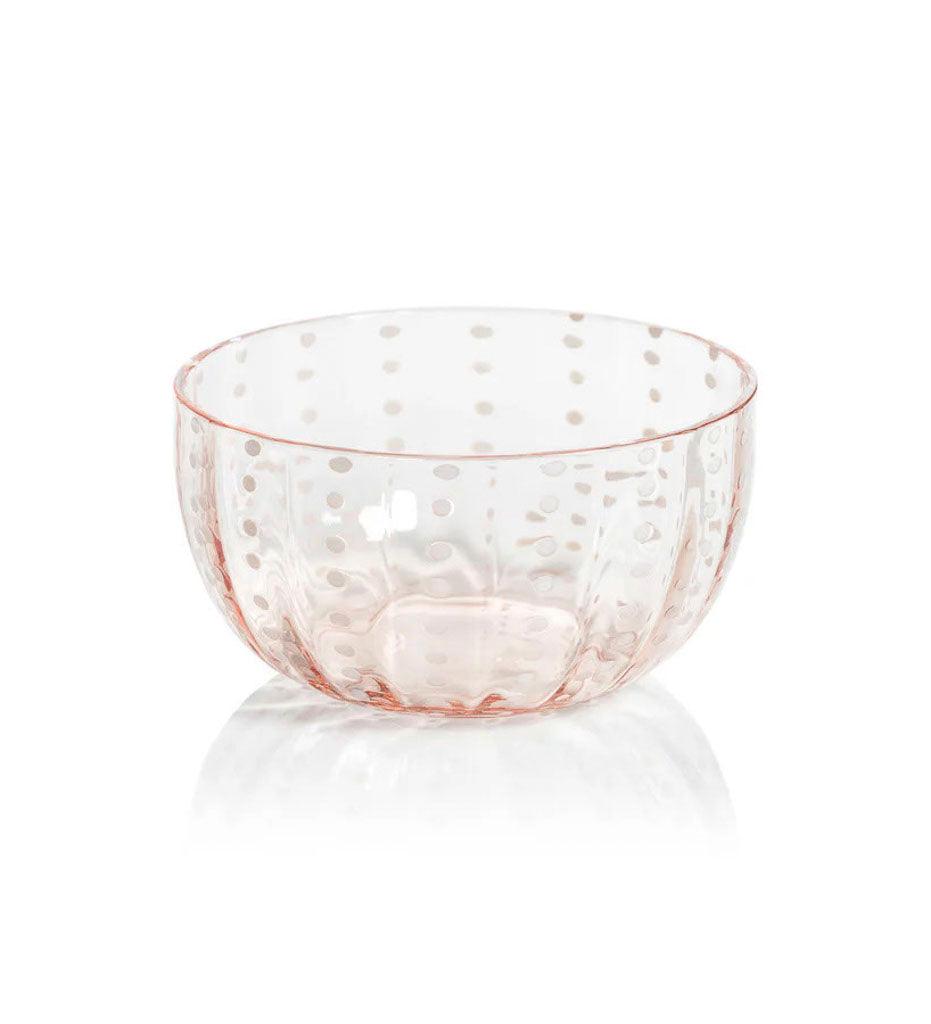 Allred Collaborative - Zodax - Portofino White Dot Condiment Bowl - Portofino White Dot Condiment Bowl - CH-6730