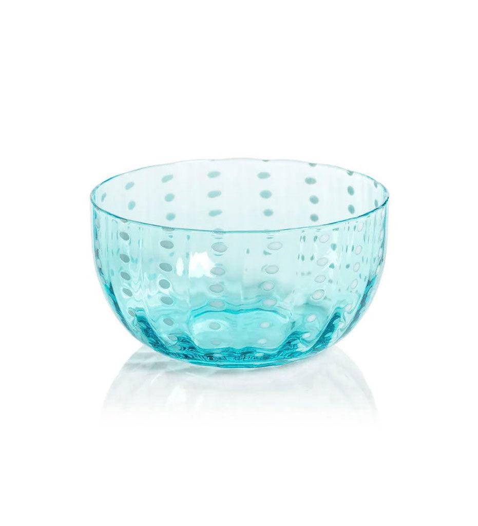 Allred Collaborative - Zodax - Portofino White Dot Condiment Bowl - Portofino White Dot Condiment Bowl - CH-6735