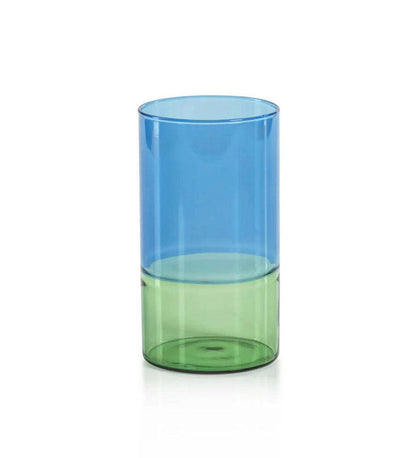 Allred Collaborative - Zodax - Riviera Two-Toned Glassware Highball Glass - Riviera Two-Toned Glassware Highball Glass - CH-6755