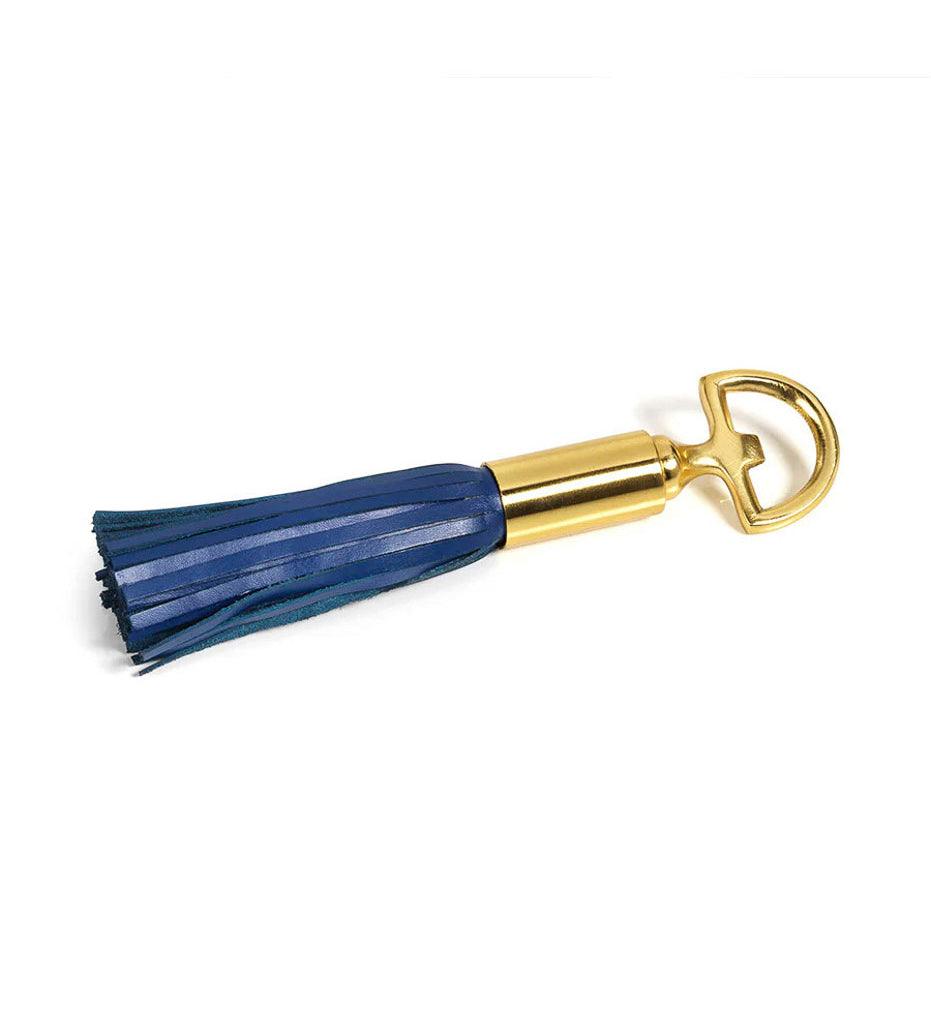 Allred Collaborative - Zodax - Royal Leather Tassel Bottle Opener - Royal Leather Tassel Bottle Opener - IN-6294