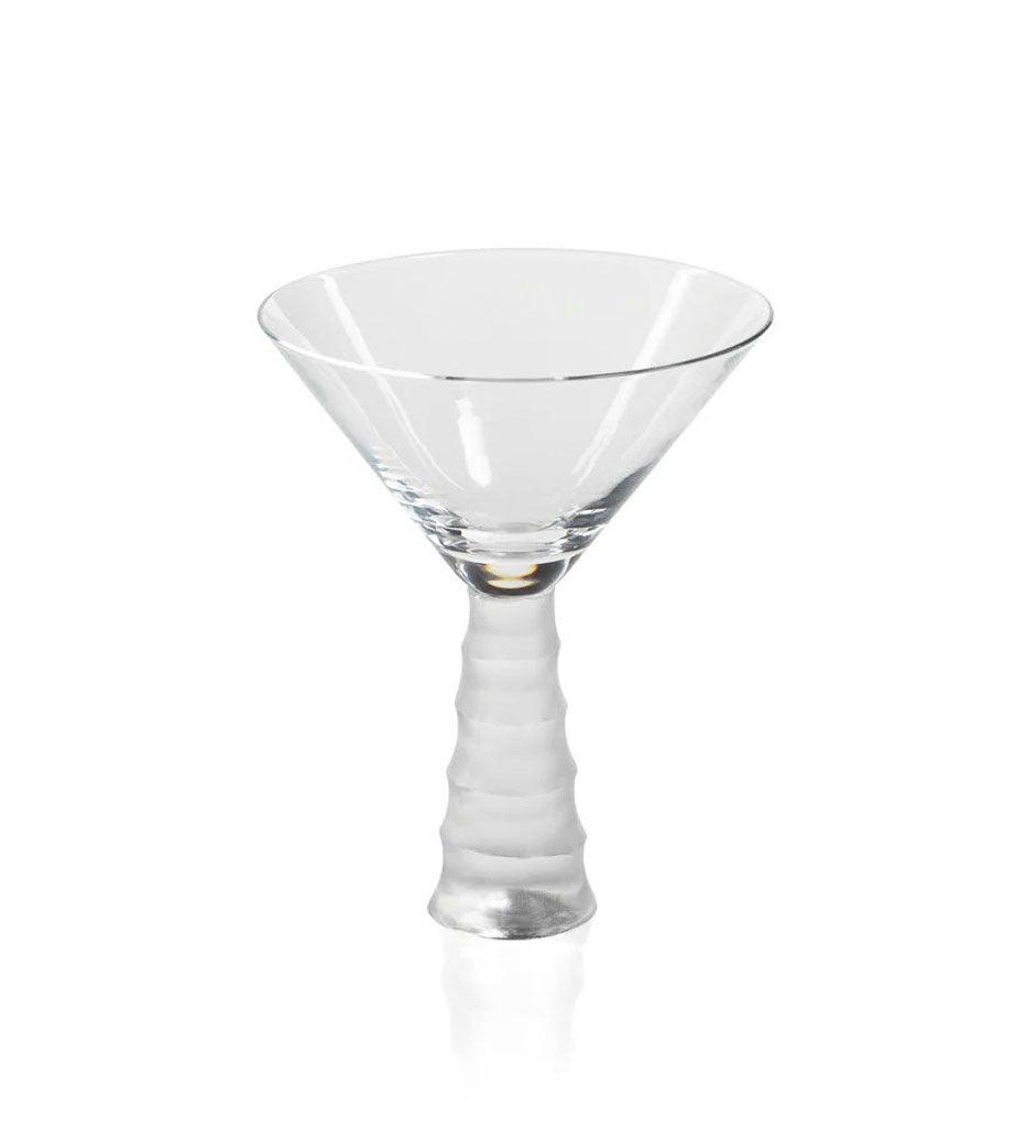 Allred Collaborative - Zodax - Sagano Bamboo Stem Martini Glass - Sagano Bamboo Stem Martini Glass - CH-6323