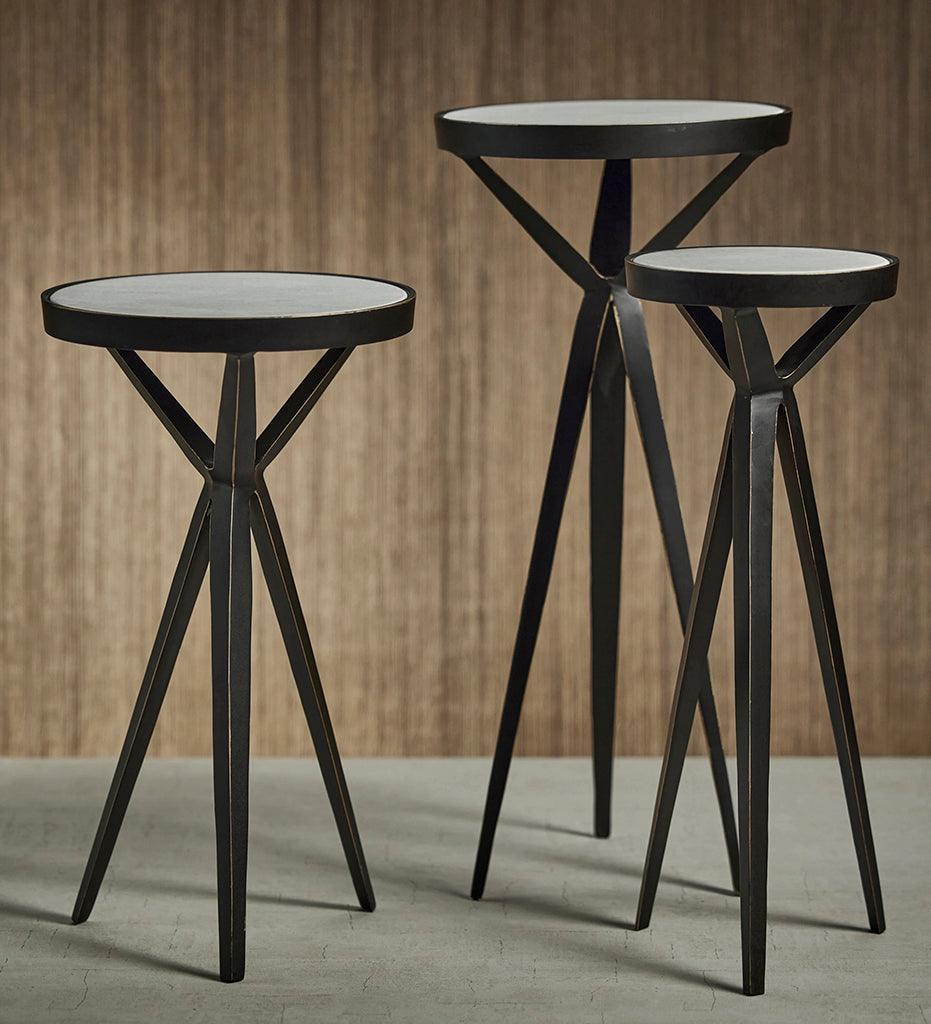 Allred Collaborative - Zodax - Stuart Cocktail Table with Marble Top - Medium - Stuart Cocktail Table with Marble Top - Medium - IN-7327