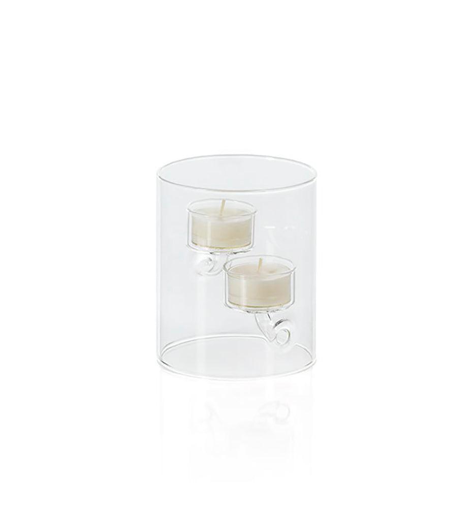 Allred Collaborative - Zodax - Suspended Glass Tealight Holder / Hurricane - Suspended Glass Tealight Holder / Hurricane - CH-5668