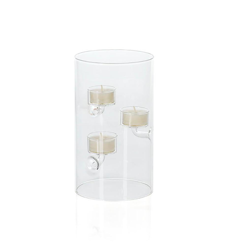 Allred Collaborative - Zodax - Suspended Glass Tealight Holder / Hurricane - Suspended Glass Tealight Holder / Hurricane - CH-5669