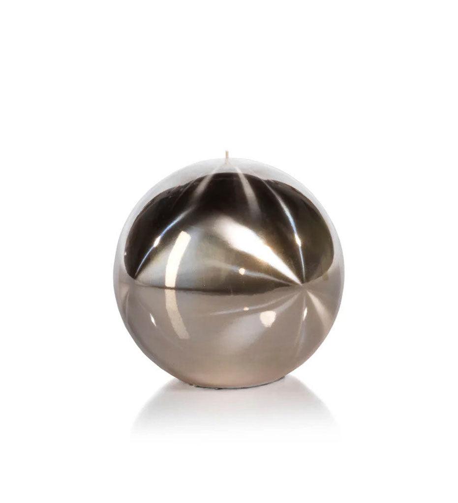 Allred Collaborative - Zodax - Titanium Ball Candle - Titanium Ball Candle - POL-803