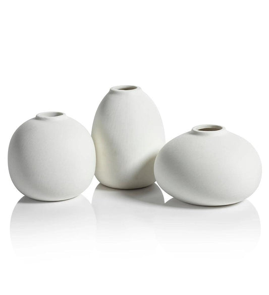 Allred Collaborative - Zodax - Tresco Clay Bud Vases - Tresco Clay Bud Vases - CH-6781