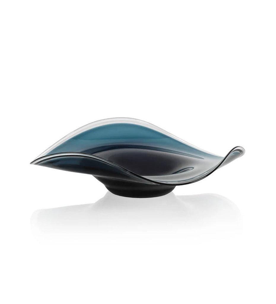 Allred Collaborative - Zodax - Tropezana Wave Glass Bowl - Tropezana Wave Glass Bowl - POL-1170