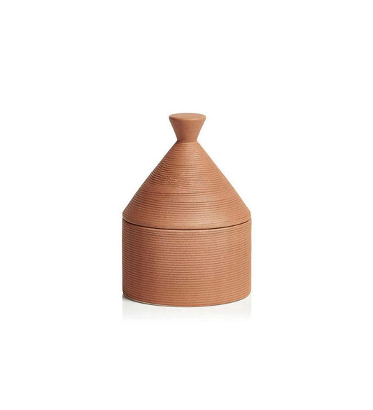 Allred Collaborative - Zodax - Trulli Stoneware Jar Candle - Trulli Stoneware Jar Candle - IG-2732