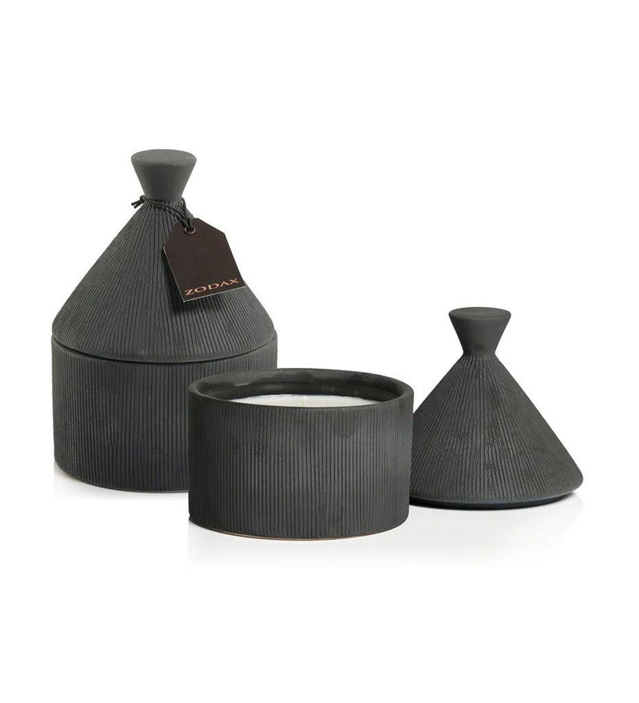 Allred Collaborative - Zodax - Trulli Stoneware Jar Candle - Trulli Stoneware Jar Candle - IG-2733