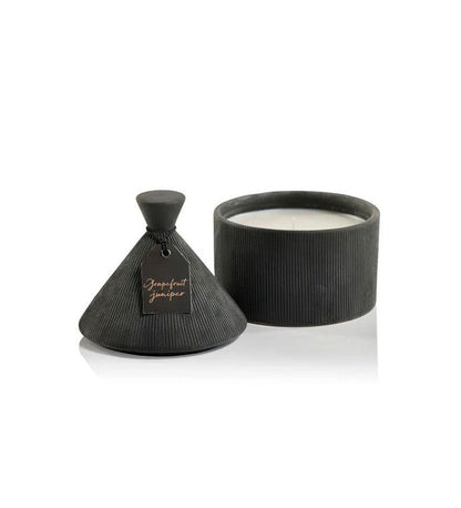 Allred Collaborative - Zodax - Trulli Stoneware Jar Candle - Trulli Stoneware Jar Candle - IG-2733