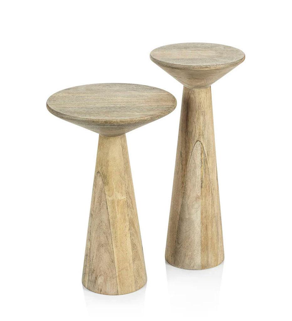 Allred Collaborative - Zodax - Vilamoura Light Natural Mango Wood Table - Vilamoura Light Natural Mango Wood Table - IN-7565