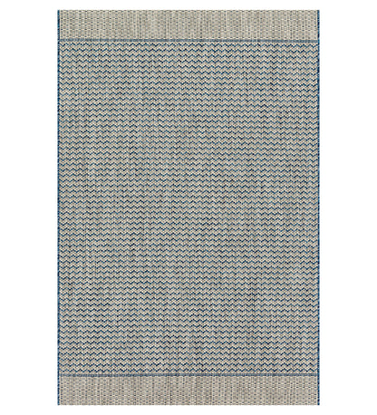 Isle IE-01 Grey / Blue Indoor / Outdoor Rug