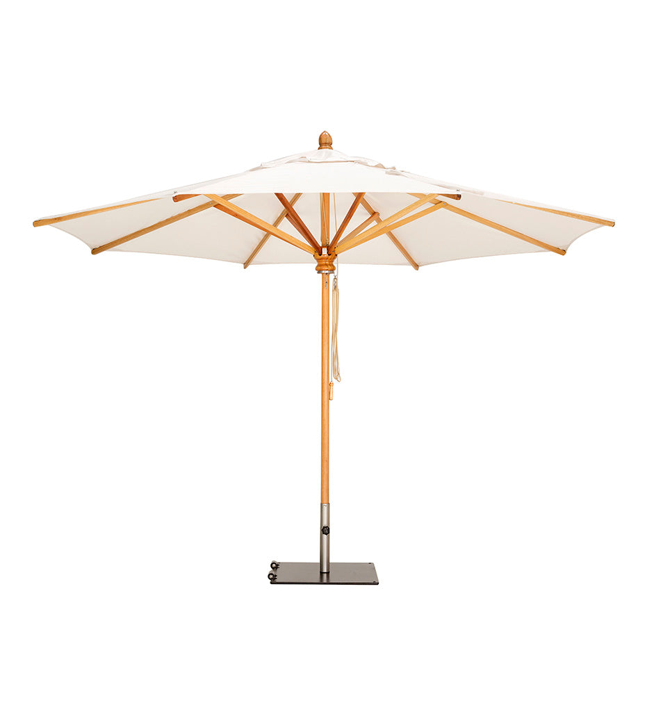Classic 8 Panel Umbrella With Wooden Hook Handle