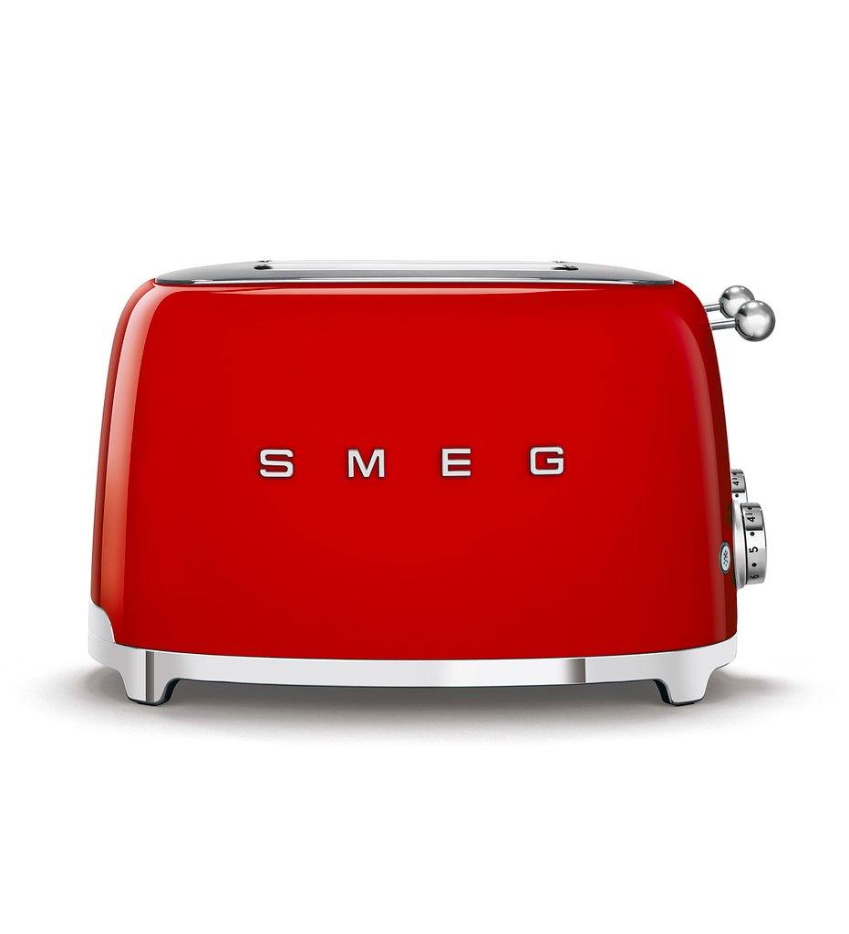 Smeg 50s Retro Line Cream 4x4 Slot Toaster