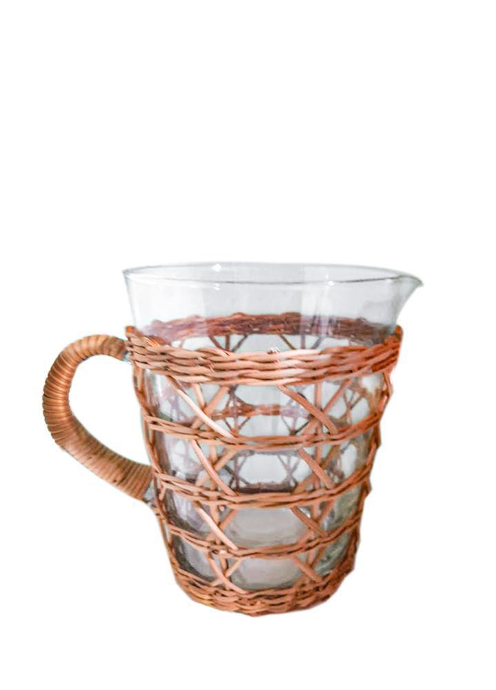 Kiss That Frog Seagrass Tumblers & Pitcher - Pitcher