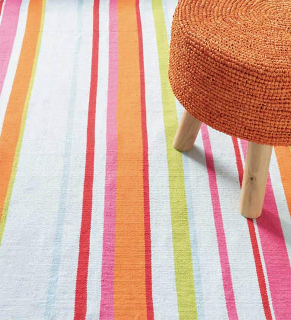 Bright Stripe Indoor Outdoor Rug, Dash & Albert