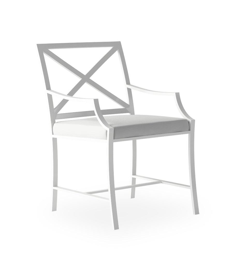 Allred Collaborative - 10DEKA - Agosto Arm Chair - Agosto Arm Chair - 205150000-WHT