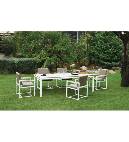 Allred Collaborative - 10DEKA - Daytona XX-Large Dining Table - - Daytona XX-Large Dining Table - - 600150305-WHT