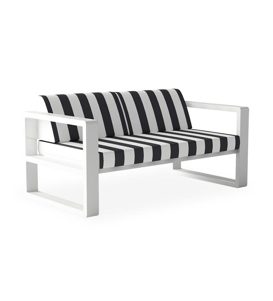 Allred Collaborative - 10DEKA - Delaz Loveseat - - Delaz Loveseat - - 251150400-WHT