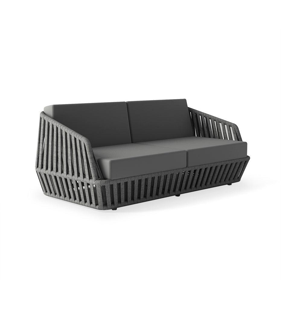 Allred Collaborative - 10DEKA - Litus 2-Seater Sofa - - Litus 2-Seater Sofa - - 251150500-WHT