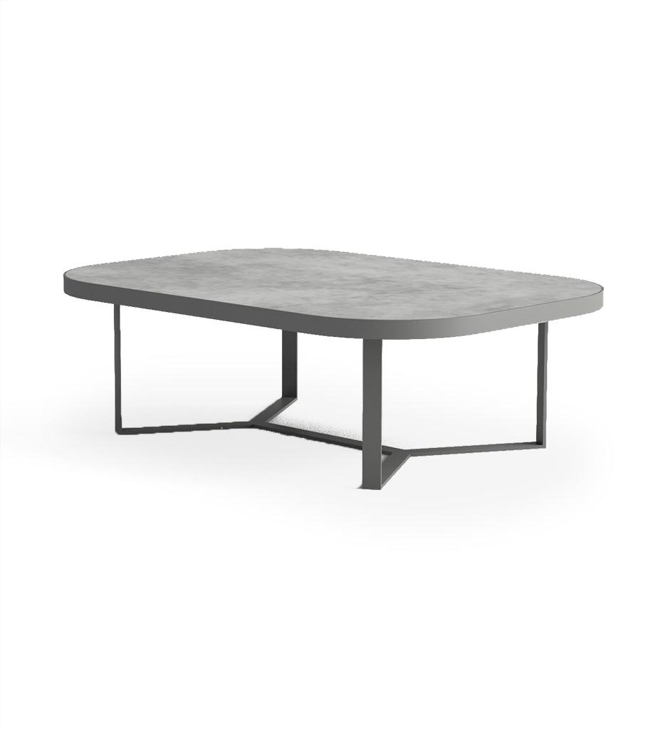 Allred Collaborative - 10DEKA - Litus Low Rectangular Coffee Table - - Litus Low Rectangular Coffee Table - - 602150501-WHT