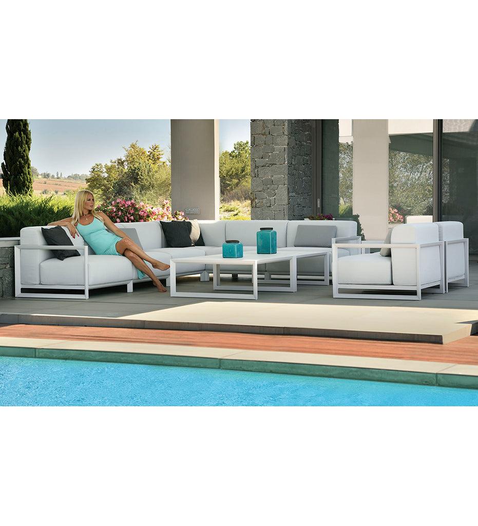 Allred Collaborative - 10DEKA - Nubes Sectional - Center - - Nubes Sectional - Center - - 266150701-WHT