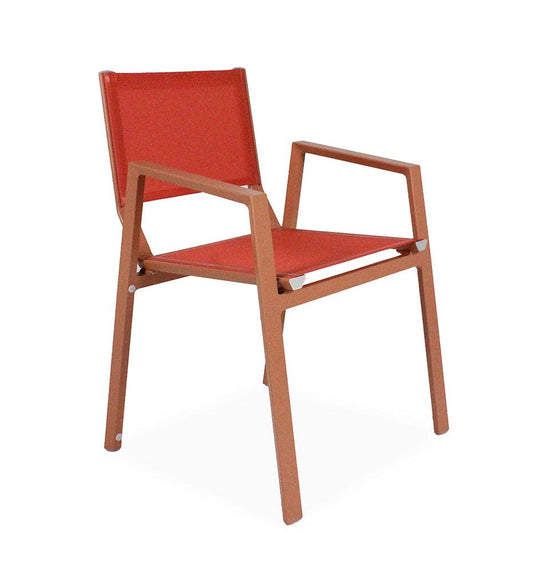 Allred Collaborative - 10DEKA - Ora Arm Chair - - Ora Arm Chair - - 205150800-WHT