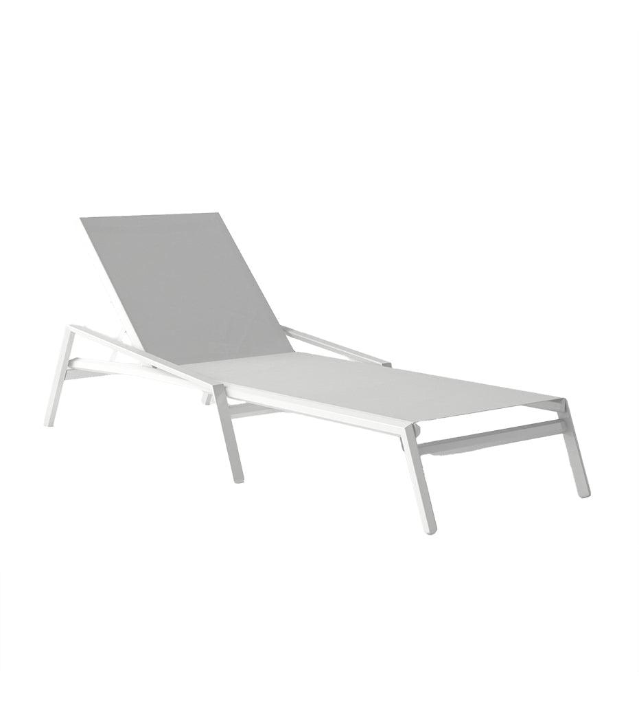 Allred Collaborative - 10DEKA - Ora Sunlounger - - Ora Sunlounger - - 300150800-WHT