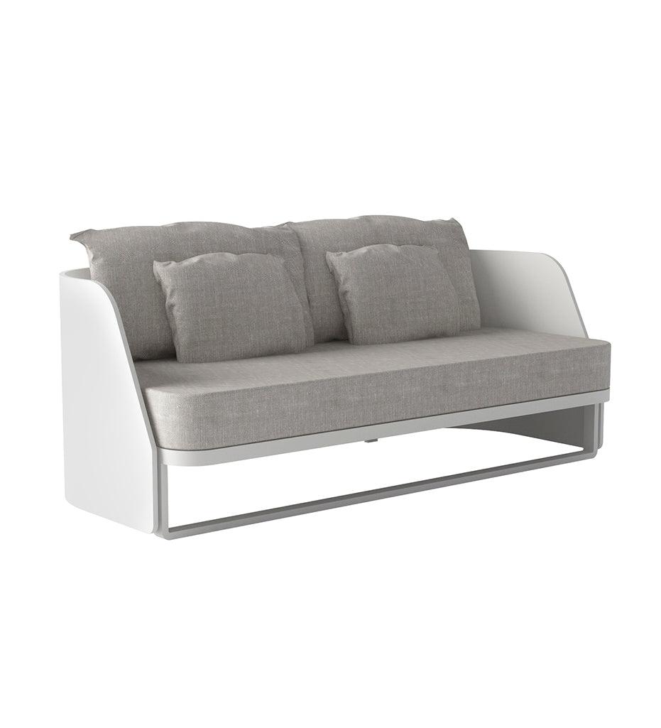 Allred Collaborative - 10DEKA - Vento 2-Seater Sofa - - Vento 2-Seater Sofa - - 251151300-WHT