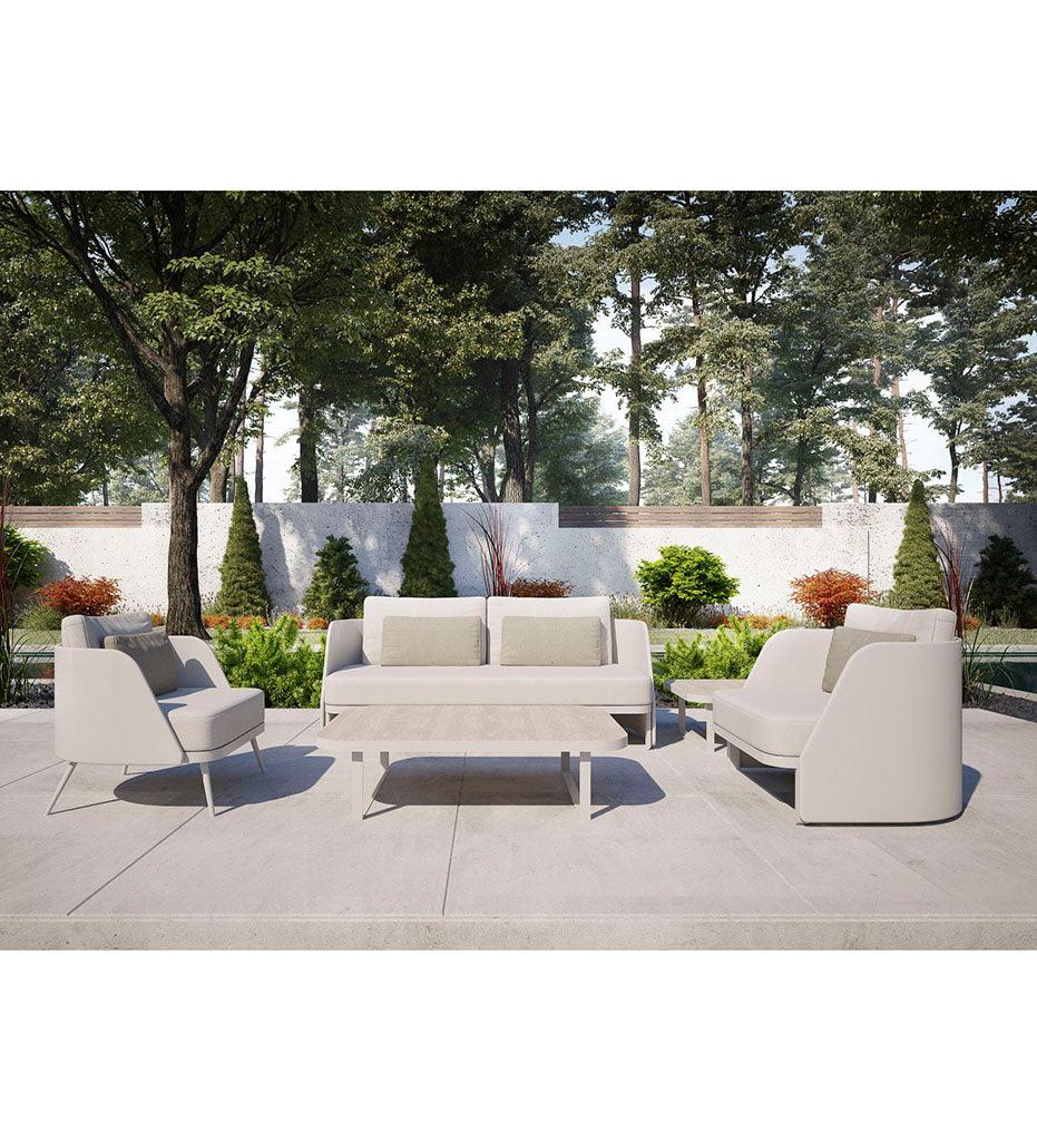 Allred Collaborative - 10DEKA - Vento 2-Seater Sofa - - Vento 2-Seater Sofa - - 251151300-WHT