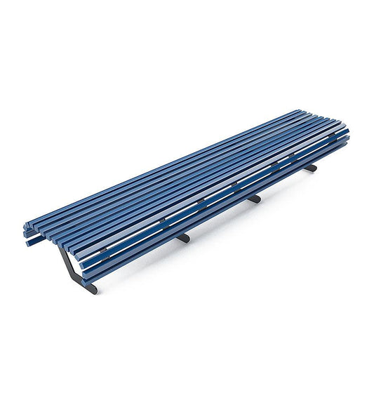 Allred Collaborative - CitySi - Audrey Aluminum Bench - Large - - Audrey Aluminum Bench - Large - - AUD05-9010