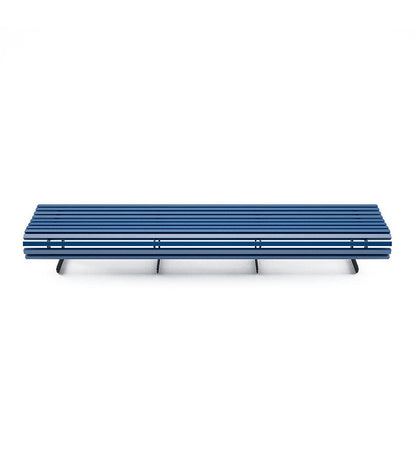 Allred Collaborative - CitySi - Audrey Aluminum Bench - Large - - Audrey Aluminum Bench - Large - - AUD05-9010