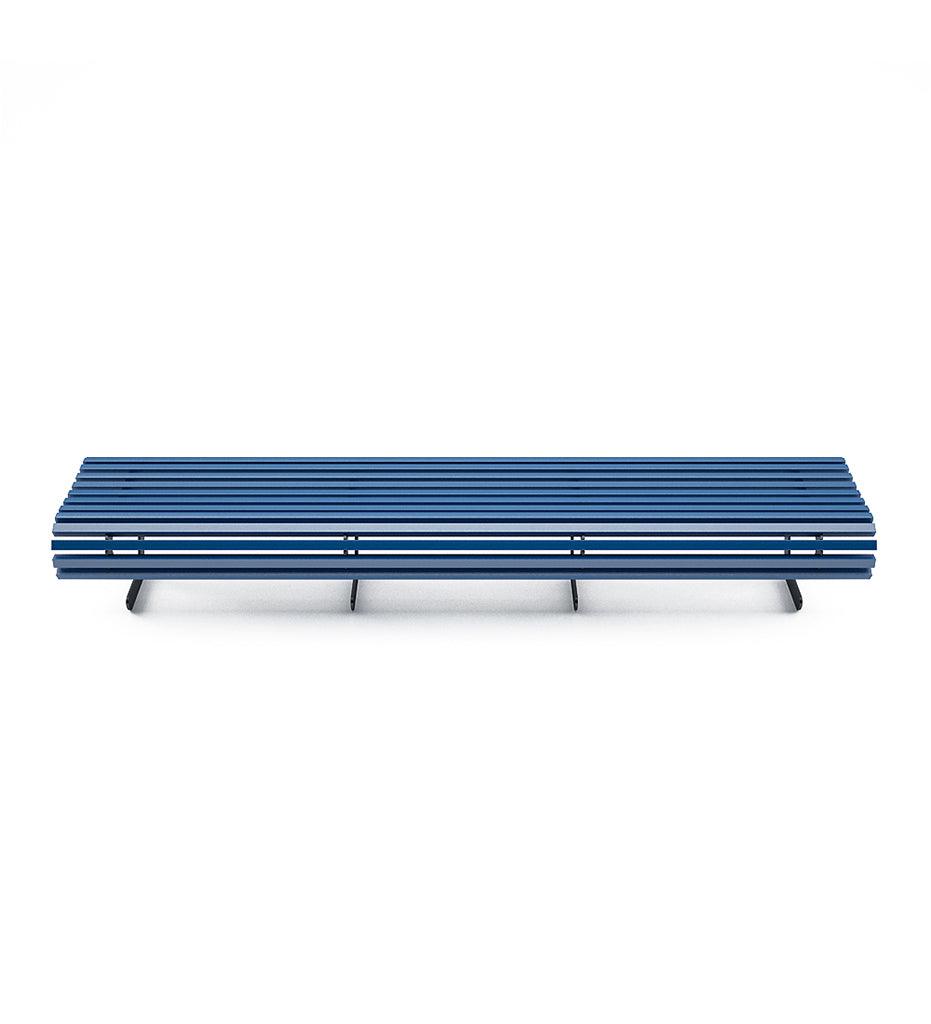 Allred Collaborative - CitySi - Audrey Aluminum Bench - Small - - Audrey Aluminum Bench - Small - - AUD02-9010