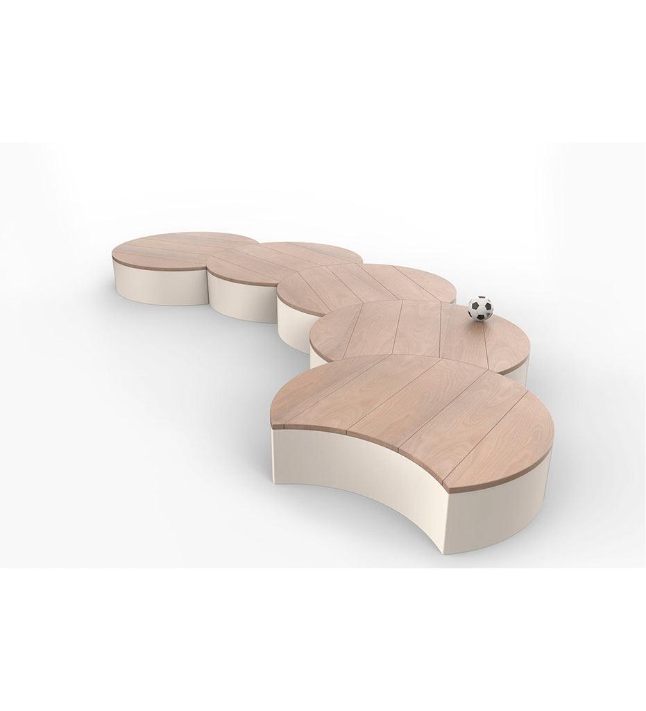 Allred Collaborative - CitySi - Circus Bench - - Circus Bench - - CIR-9010