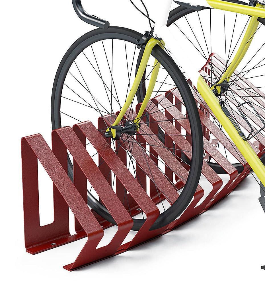 Allred Collaborative - CitySi - City Bike Rack - 6 Module - - City Bike Rack - 6 Module - - CTY6-9010