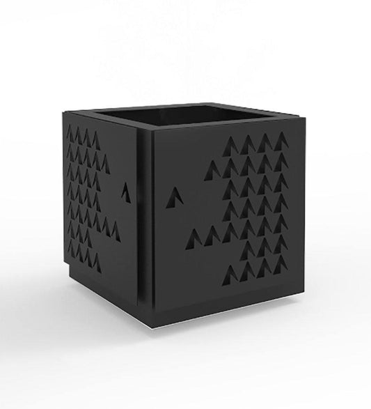 Allred Collaborative - CitySi - Cube Small Planter - - Cube Small Planter - - CBU01-9010