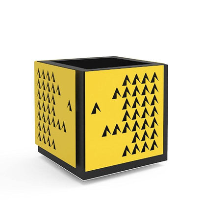 Allred Collaborative - CitySi - Cube Small Planter - - Cube Small Planter - - CBU01-9010