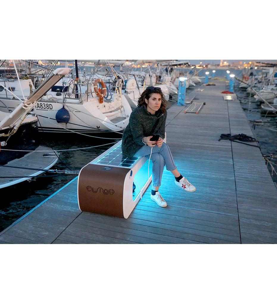 Allred Collaborative - CitySi - Elios Smart Bench - - Elios Smart Bench - - ELSB-9010