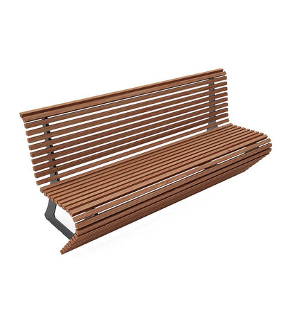 Allred Collaborative - CitySi - Elodie Bench - ALU Wood - - Elodie Bench - ALU Wood - - ELO03-WENG