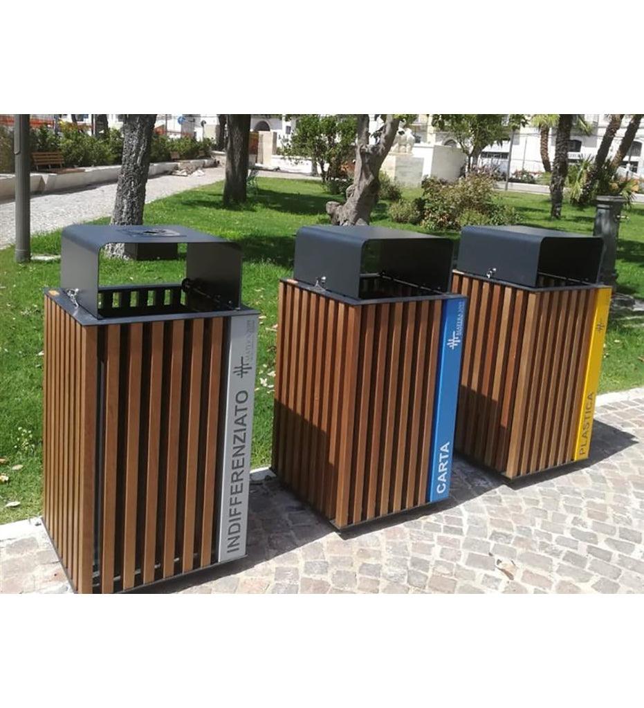 Allred Collaborative - CitySi - Elodie Litter Bin - Recycling - - Elodie Litter Bin - Recycling - - ELOC06-WENG