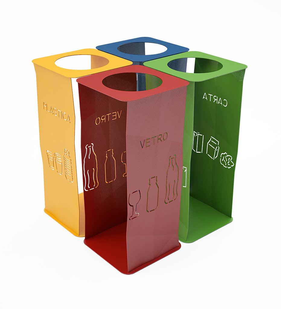 Allred Collaborative - CitySi - Picasso Recycling Bin - - Picasso Recycling Bin - - PIC01-9010