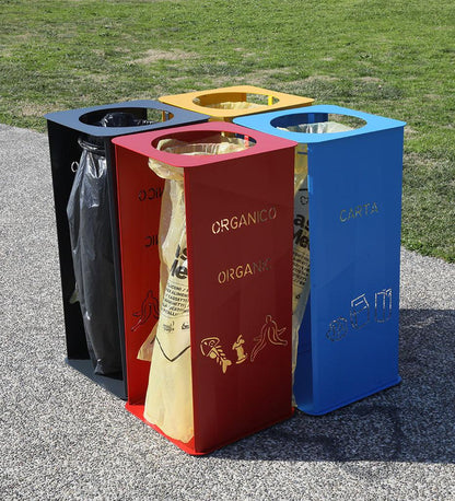 Allred Collaborative - CitySi - Picasso Recycling Bin - - Picasso Recycling Bin - - PIC01-9010