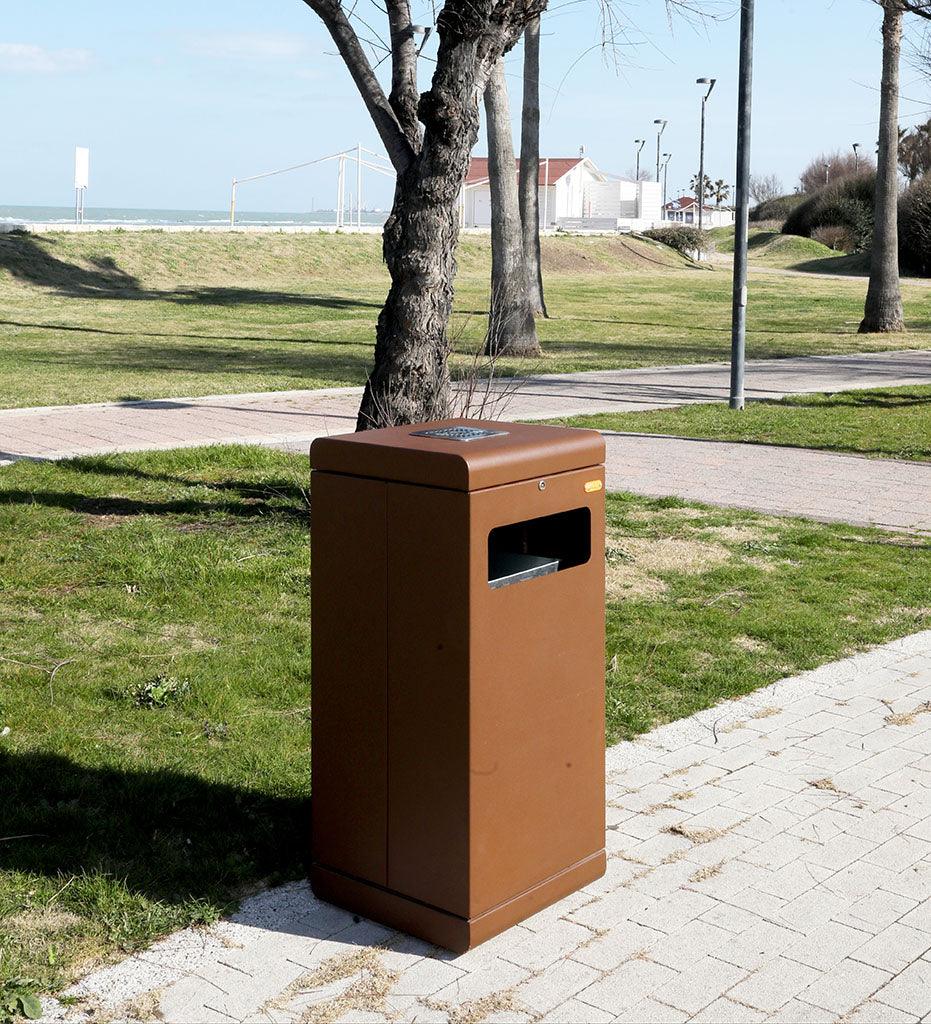 Allred Collaborative - CitySi - Strip Solid Litter Bin - - Strip Solid Litter Bin - - STP03-9010