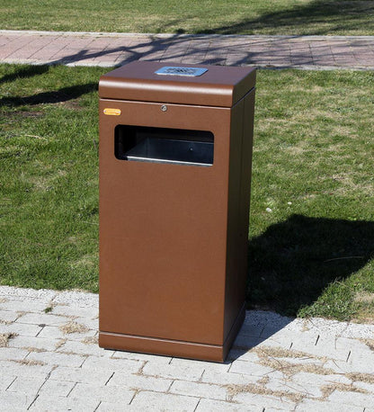 Allred Collaborative - CitySi - Strip Solid Litter Bin - - Strip Solid Litter Bin - - STP03-9010